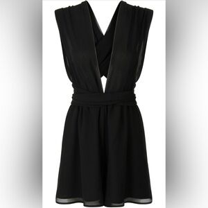 Choies Black Sleeveless Jumpsuit